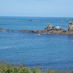 phare et rochers à Porspoder